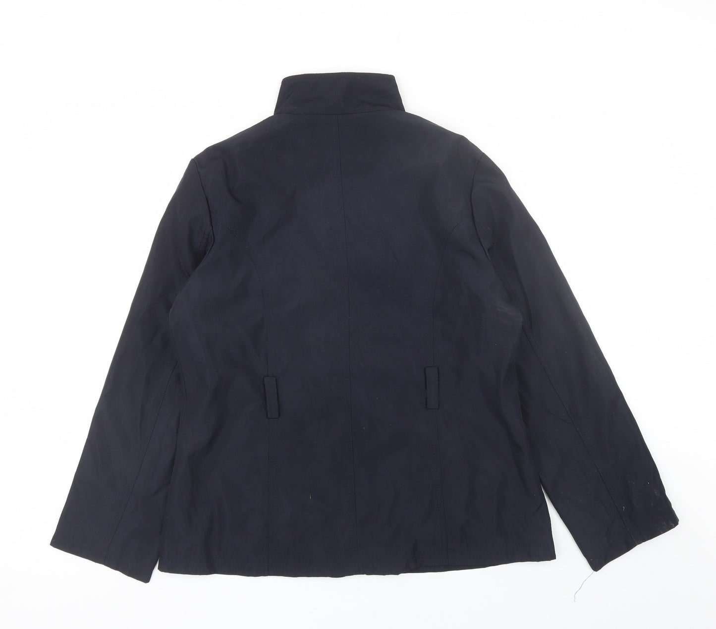 Mistwan Womens Blue   Windbreaker Jacket Size XL