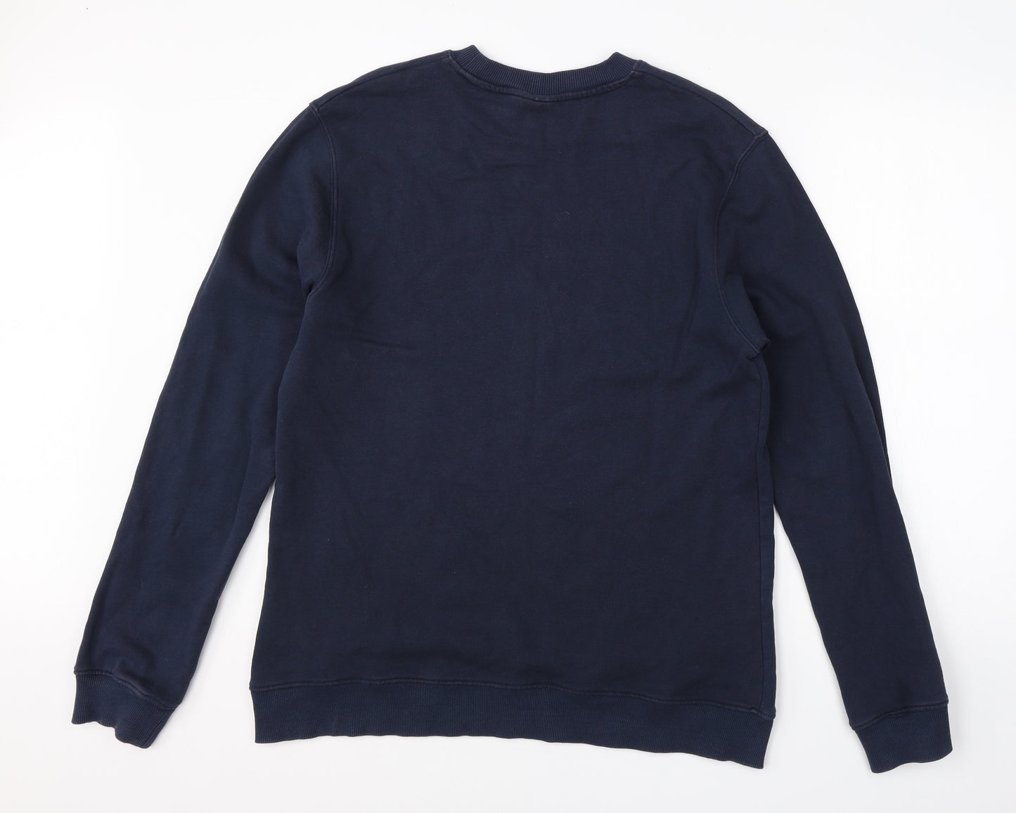 Trainspotter Mens Blue  Cotton Pullover Sweatshirt Size XL