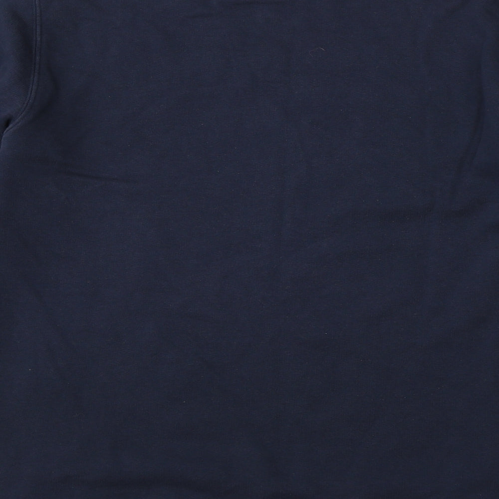 Trainspotter Mens Blue  Cotton Pullover Sweatshirt Size XL
