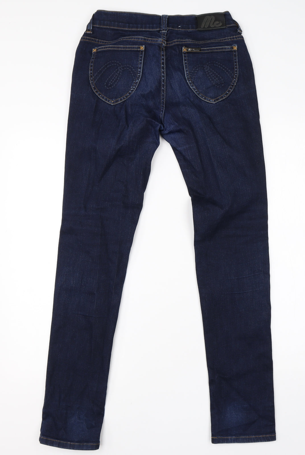 MC Jeans Womens Blue  Cotton Skinny Jeans Size 31 in L30 in Regular
