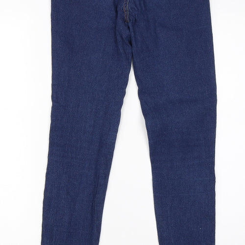 Preworn Womens Blue  Cotton Jegging Jeans Size 10 L29 in Regular