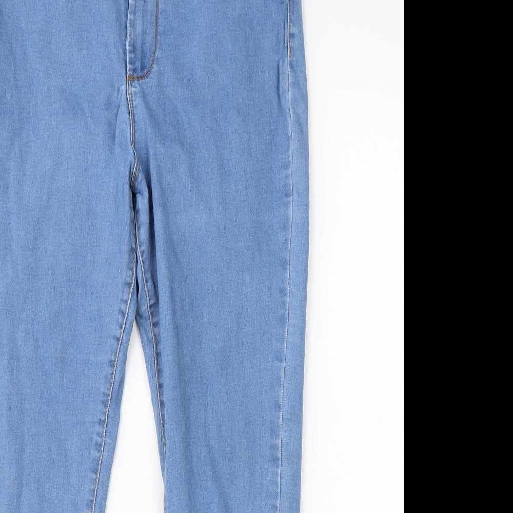 Denim Co Womens Blue  Cotton Skinny Jeans Size 18 L25 in Regular