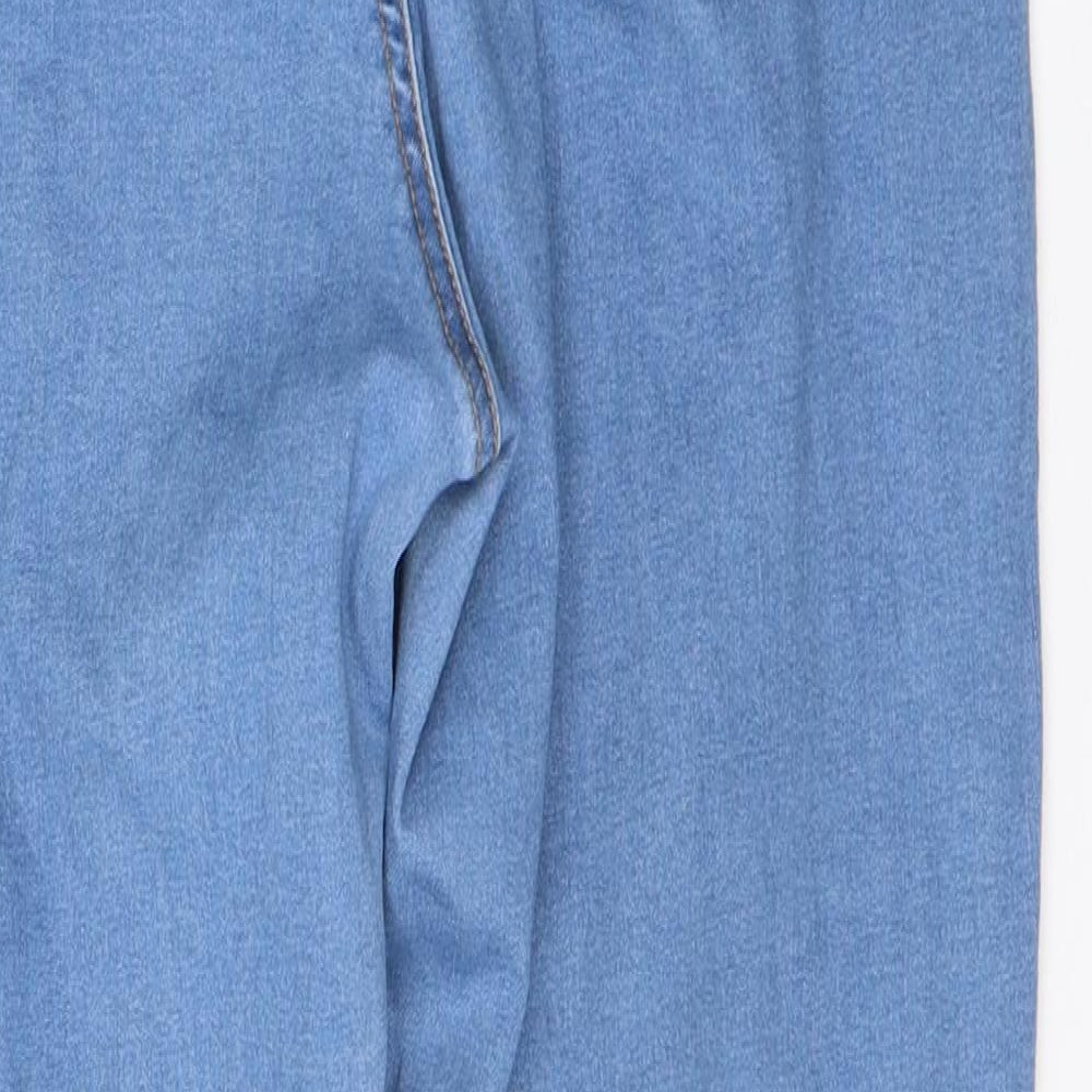 Denim Co Womens Blue  Cotton Skinny Jeans Size 18 L25 in Regular