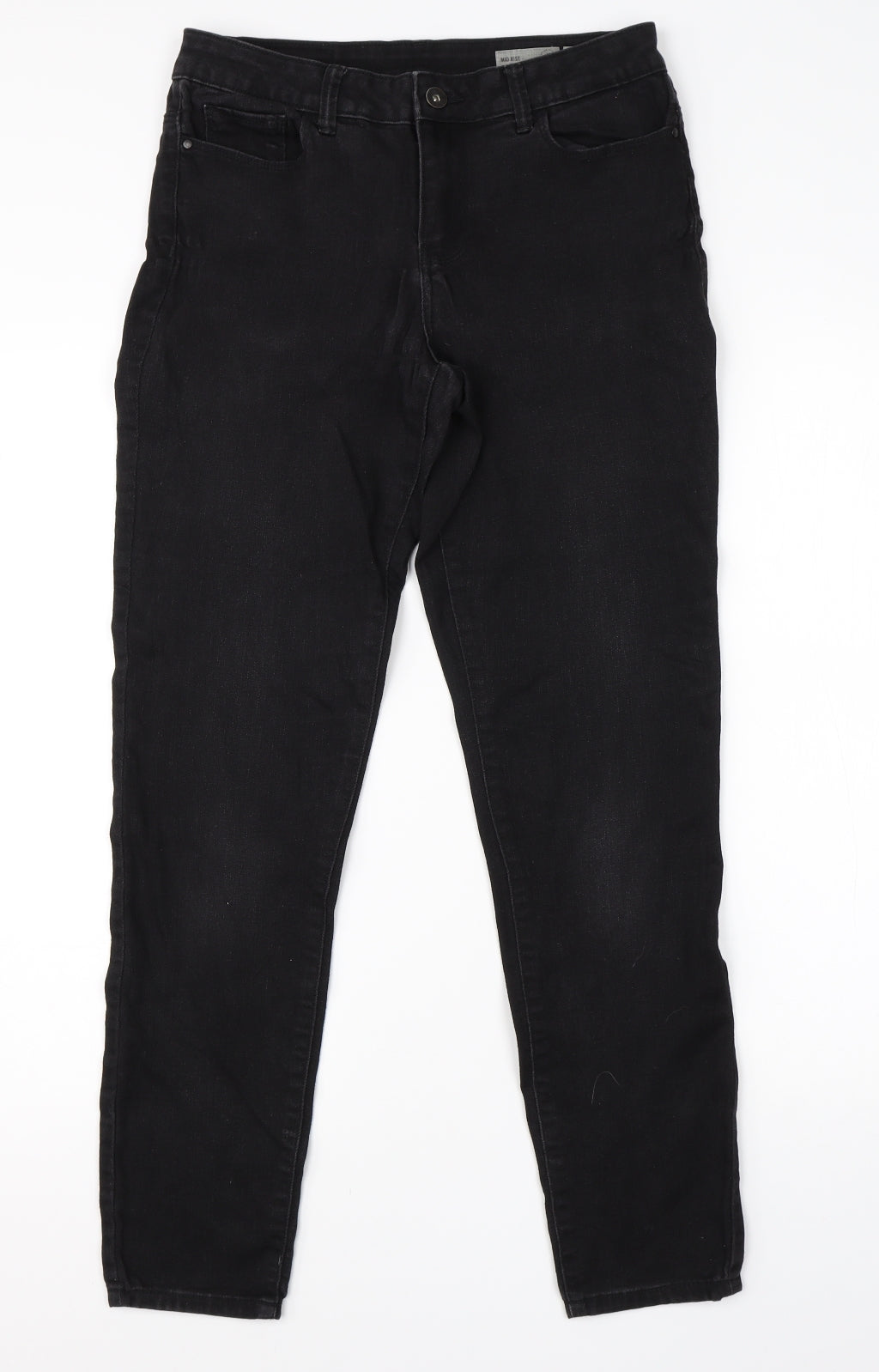 VERO MODA Mens Black  Cotton Skinny Jeans Size 30 L28 in Regular