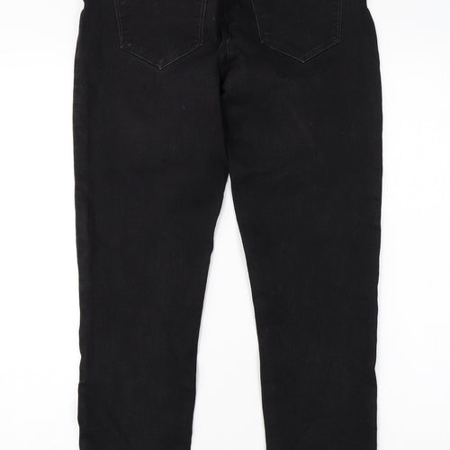 VERO MODA Mens Black  Cotton Skinny Jeans Size 30 L28 in Regular