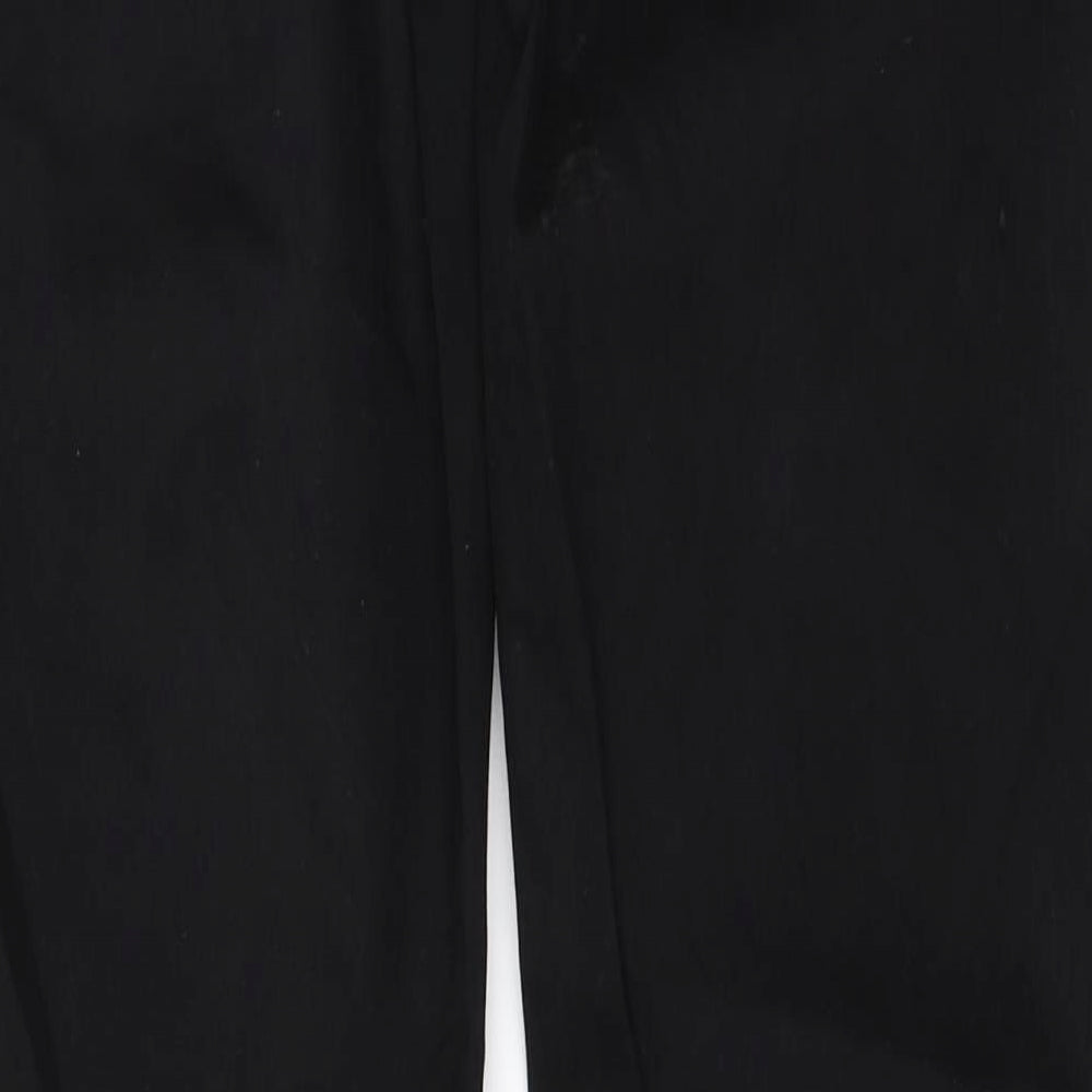 Windsor Mens Black  Cotton Straight Jeans Size 28 L31 in Regular