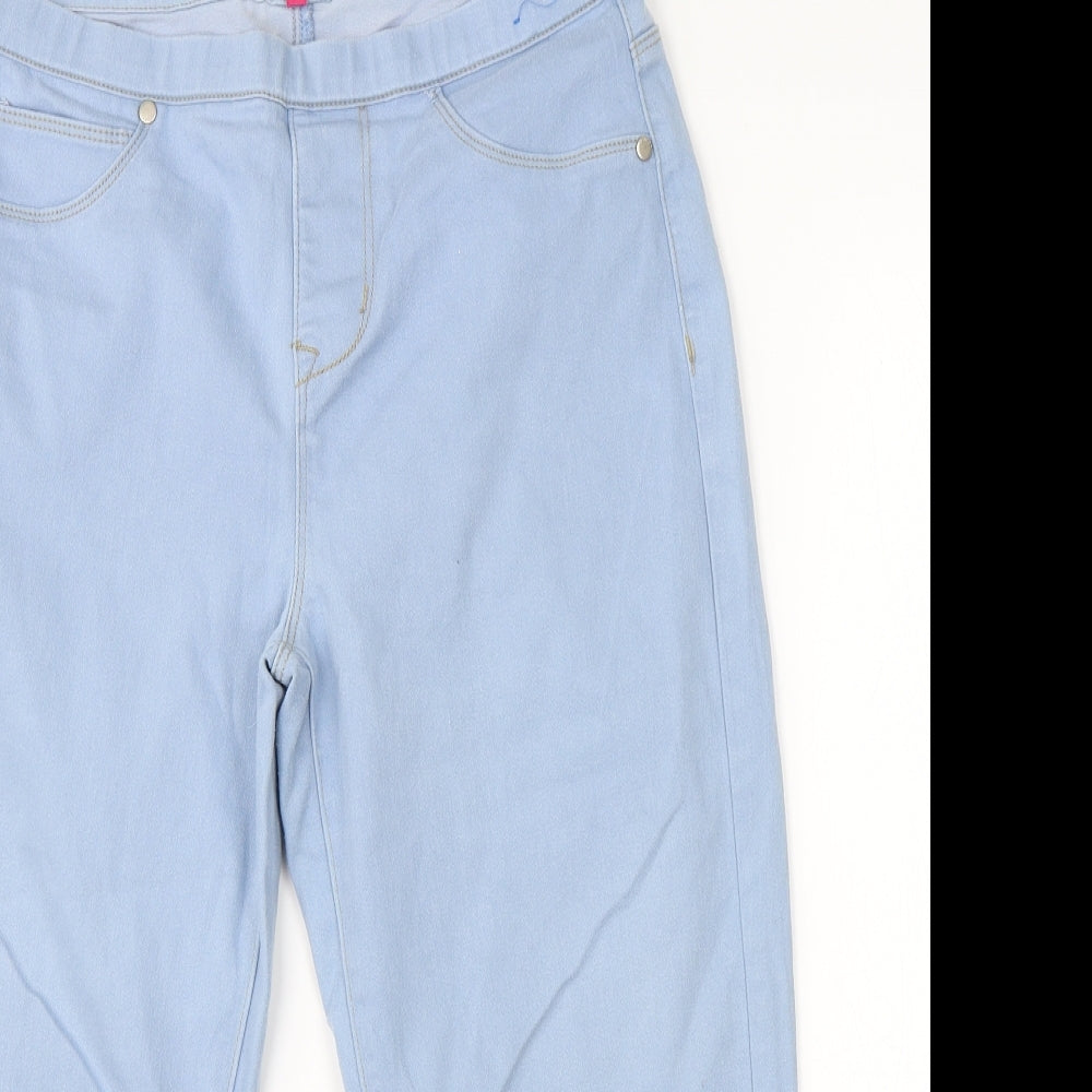 Jeans Womens Blue  Cotton Chino Shorts Size 12 L19 in Regular