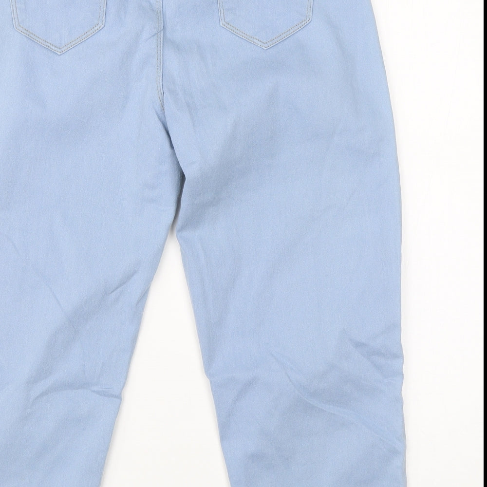 Jeans Womens Blue  Cotton Chino Shorts Size 12 L19 in Regular