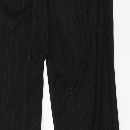 NEXT Womens Black  Viscose Dress Pants Trousers Size 12 L29 in Regular