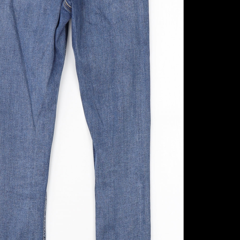 ASOS Mens Blue  Cotton Skinny Jeans Size 28 L23 in Regular
