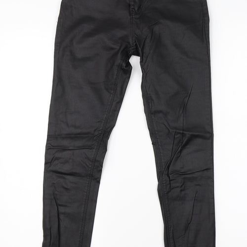 Preworn Girls Blue  Polyamide Skinny Jeans Size XL L26 in Regular