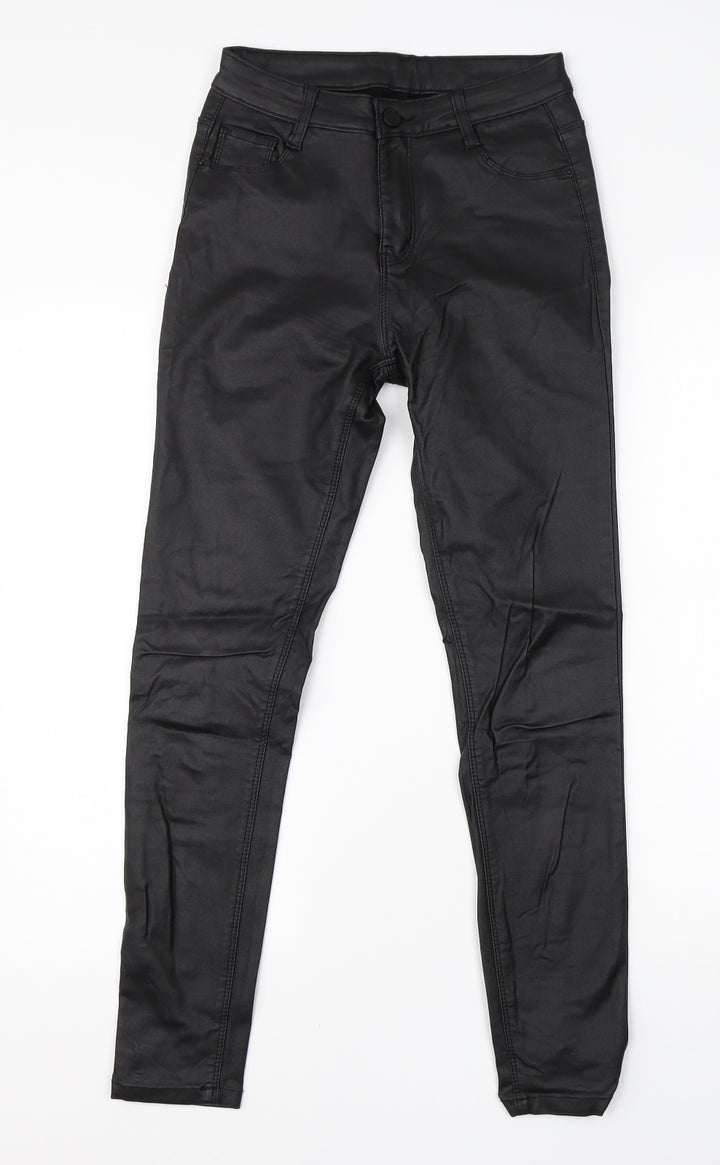 Preworn Girls Blue Polyamide Skinny Jeans Size XL L26 in Regular