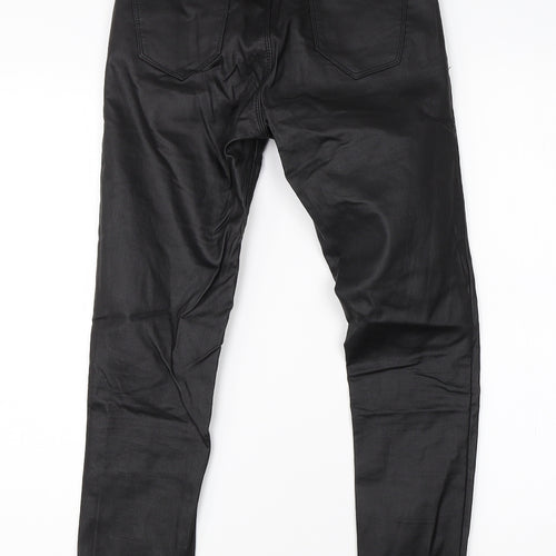 Preworn Girls Blue  Polyamide Skinny Jeans Size XL L26 in Regular