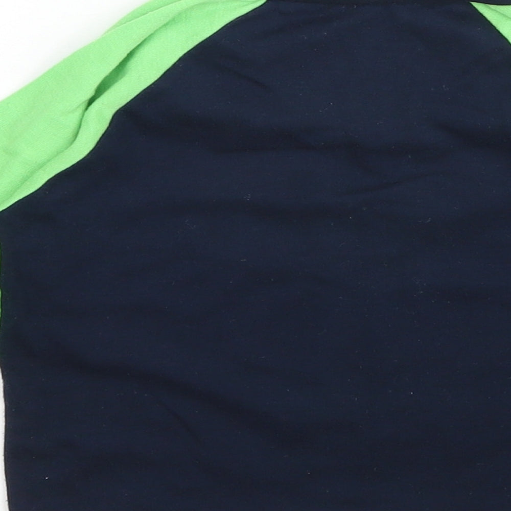Preworn Boys Multicoloured  Cotton Basic T-Shirt Size 2-3 Years V-Neck