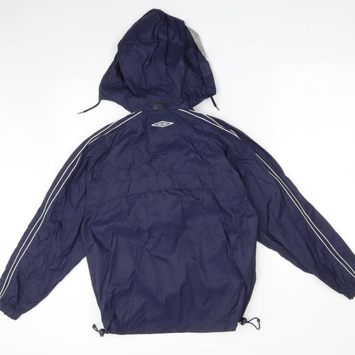 Umbro Boys Blue   Overcoat Coat Size L