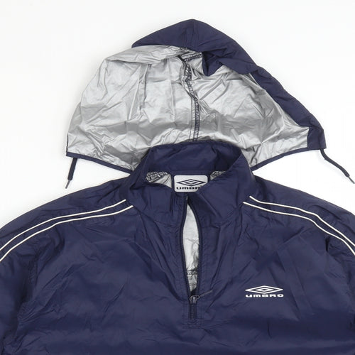 Umbro Boys Blue   Overcoat Coat Size L