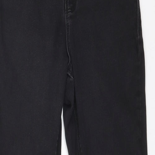 Dorothy Perkins Womens Black  Cotton Skinny Jeans Size 8 L28 in Regular