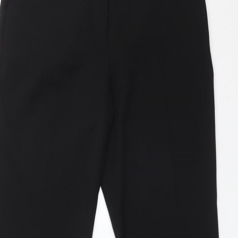 New Look Womens Black  Polyester Dress Pants Trousers Size 10 L32 in Regular
