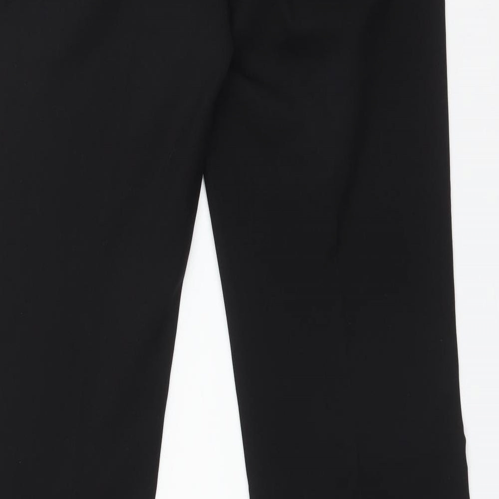 New Look Womens Black  Polyester Dress Pants Trousers Size 10 L32 in Regular