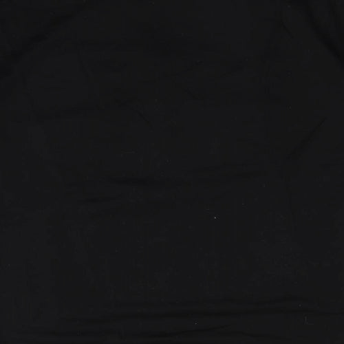 Reiss Mens Black  Cotton  Polo Size XL Collared