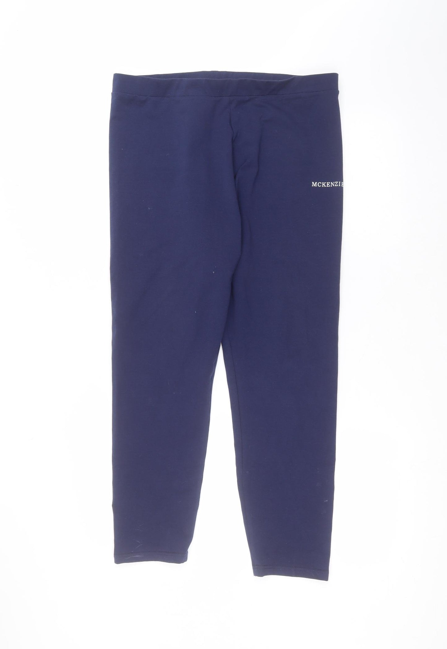 McKenzie Womens Blue  Cotton Sweatpants Trousers Size 3XL L26 in Regular