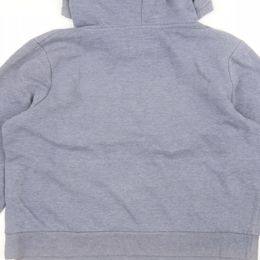 Atmosphere Womens Blue  Cotton Pullover Hoodie Size 18