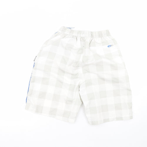 Everlast Mens White  Polyester Bermuda Shorts Size S L10 in Regular  - swim short