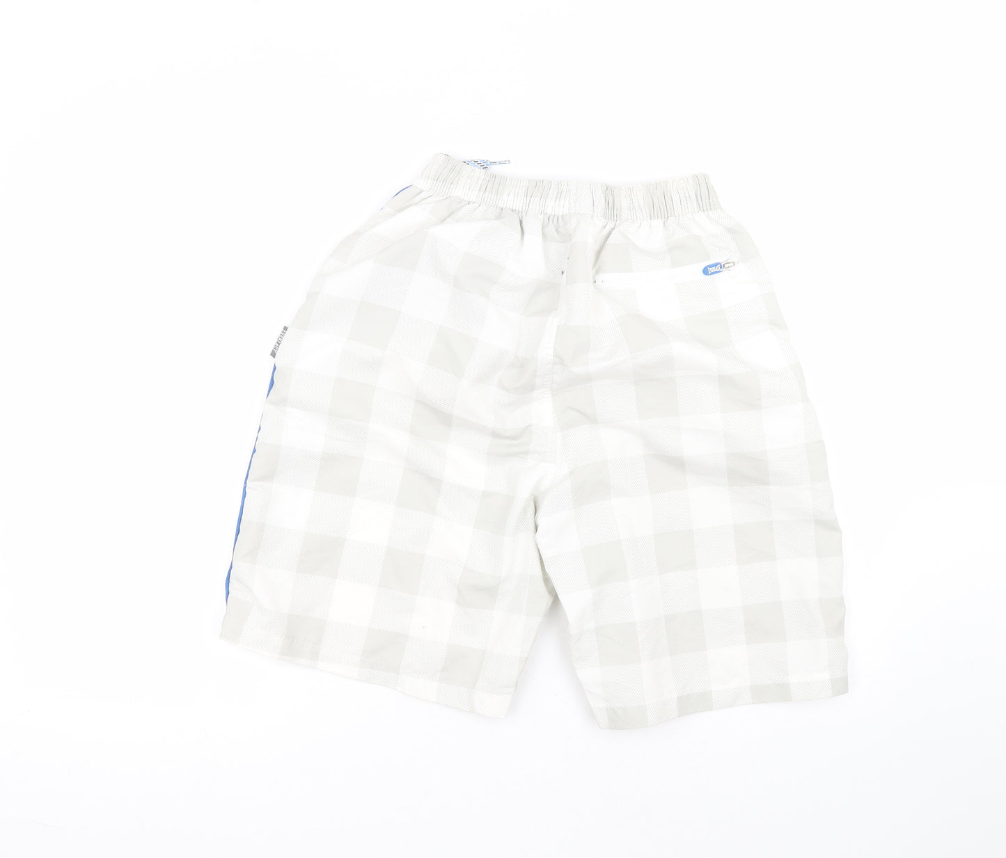 Everlast Mens White  Polyester Bermuda Shorts Size S L10 in Regular  - swim short