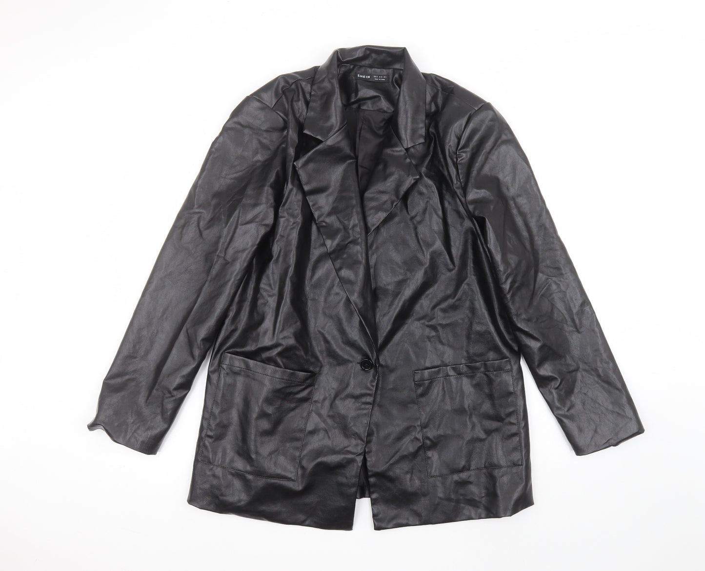 SheIn Mens Black   Jacket  Size M