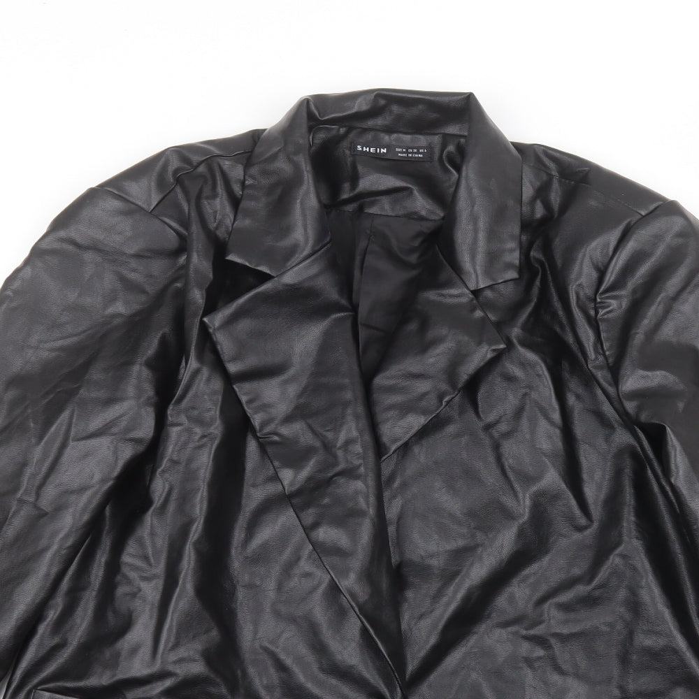 SheIn Mens Black   Jacket  Size M