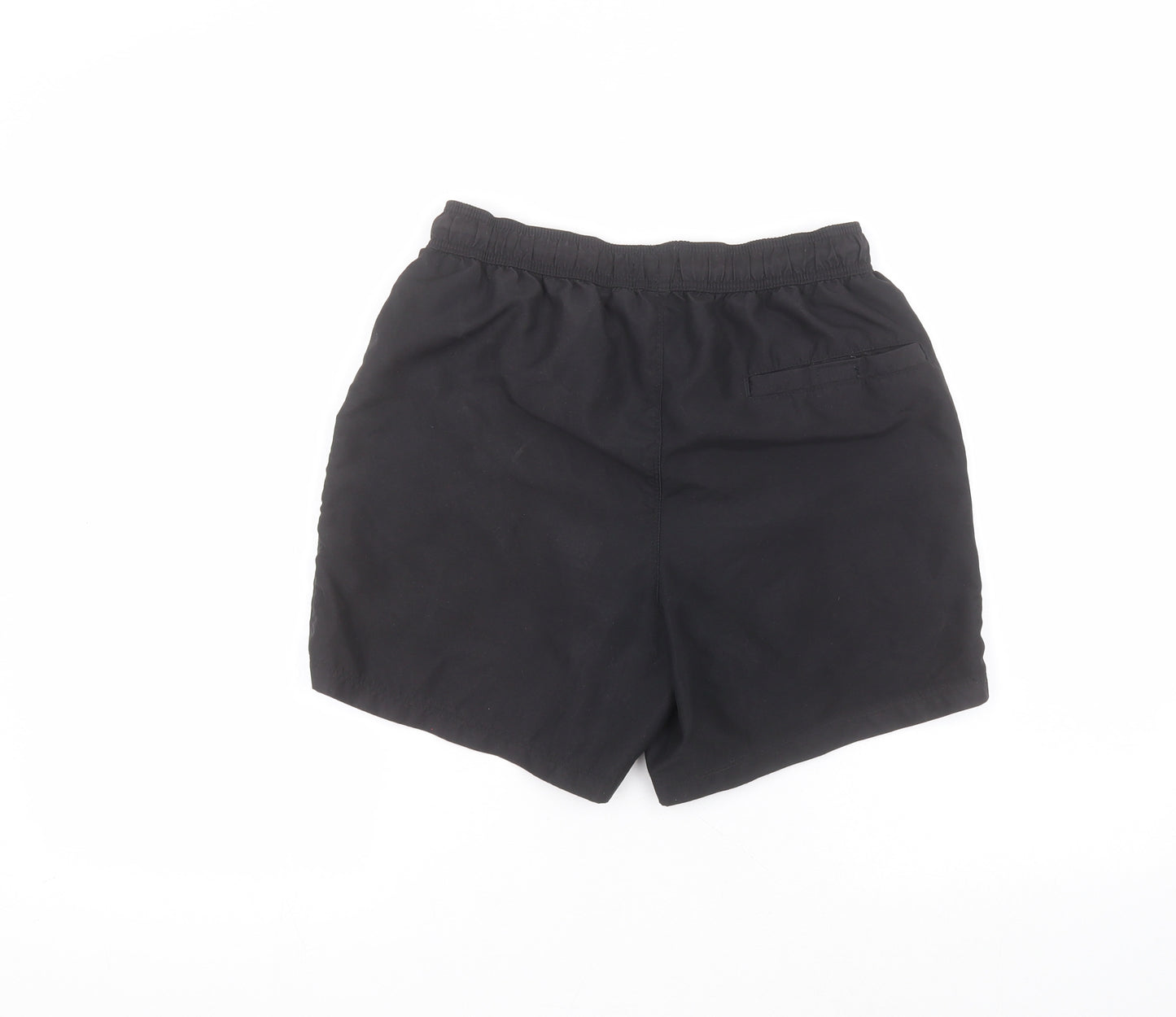 NEXT Mens Black  Polyester Bermuda Shorts Size XS  Regular  - swim wear
