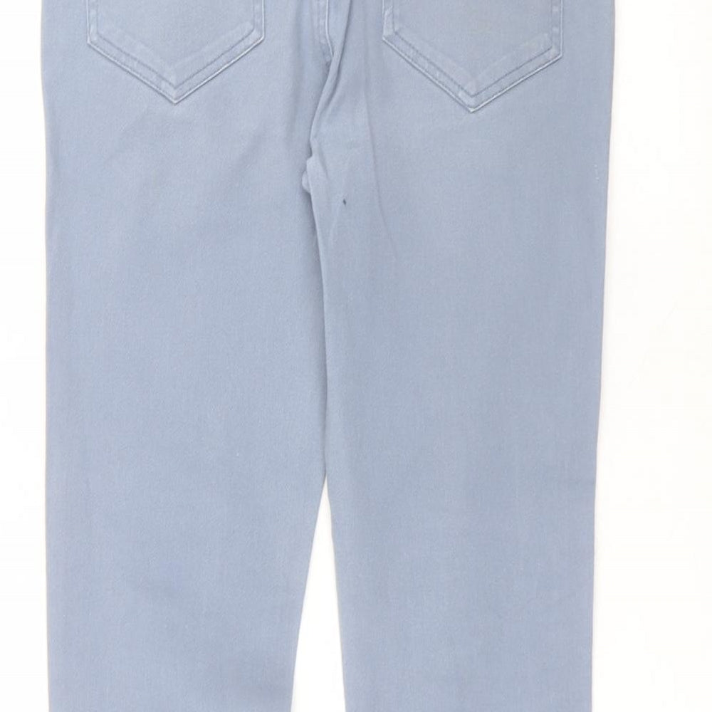 Denim & Co. Mens Blue  Cotton Straight Jeans Size 34 in L30 in Regular