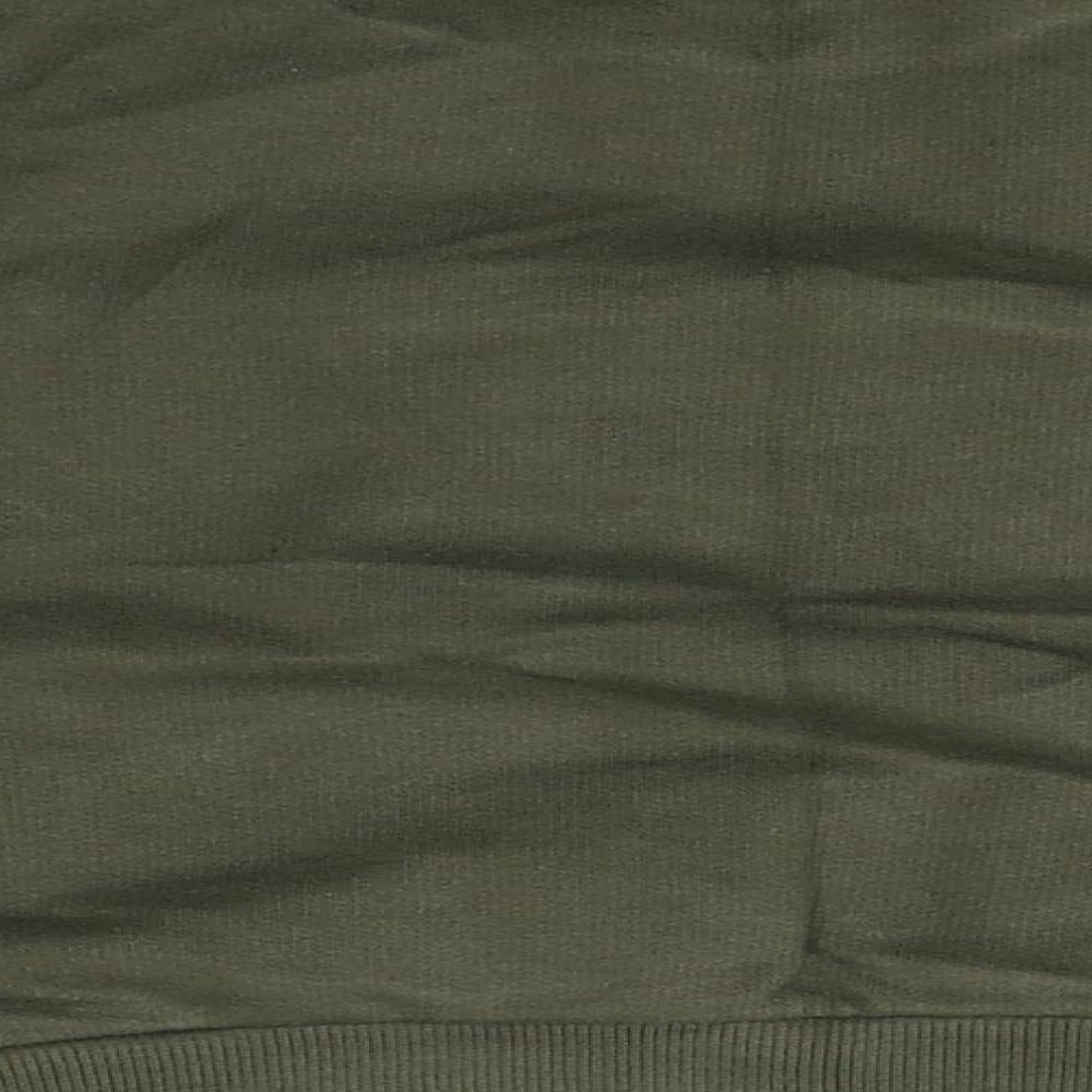 POP&Co Boys Green Roll Neck  Cotton Pullover Jumper Size 4-5 Years   - Alligator