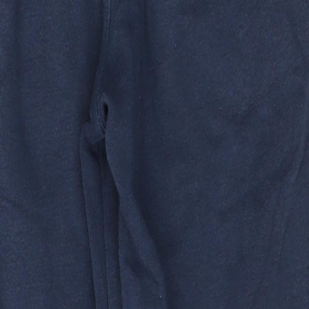 George Boys Blue  Cotton Sweatpants Trousers Size 6-7 Years  Regular