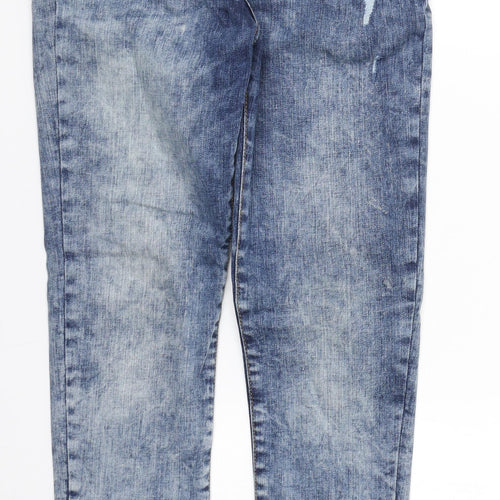 Outfit Kids Girls Blue  Cotton Straight Jeans Size 12 Years  Regular
