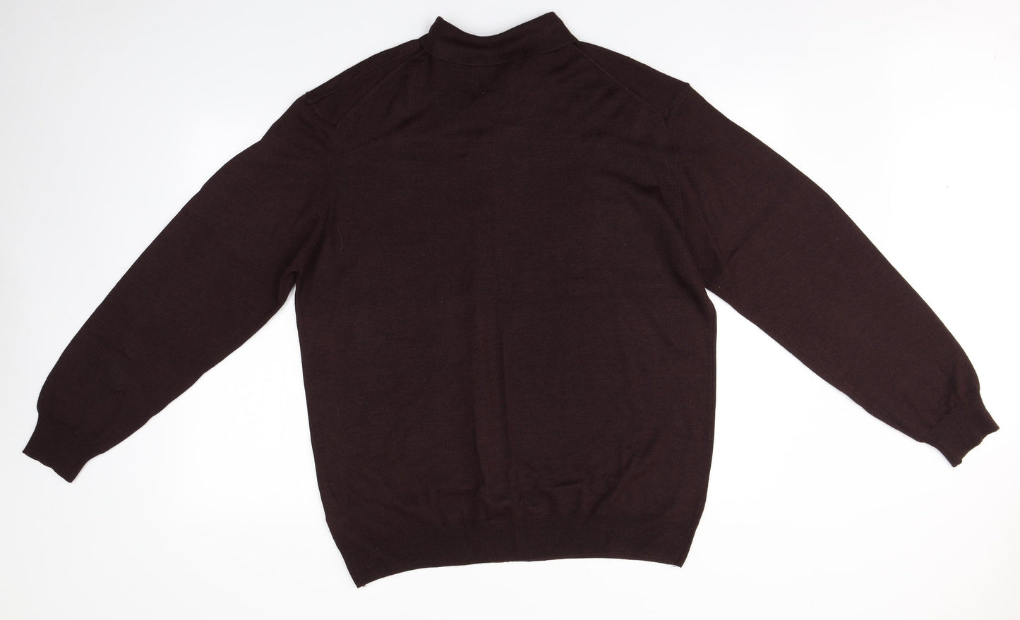 Marks and Spencer Mens Black  Wood  Polo Size 2XL Collared