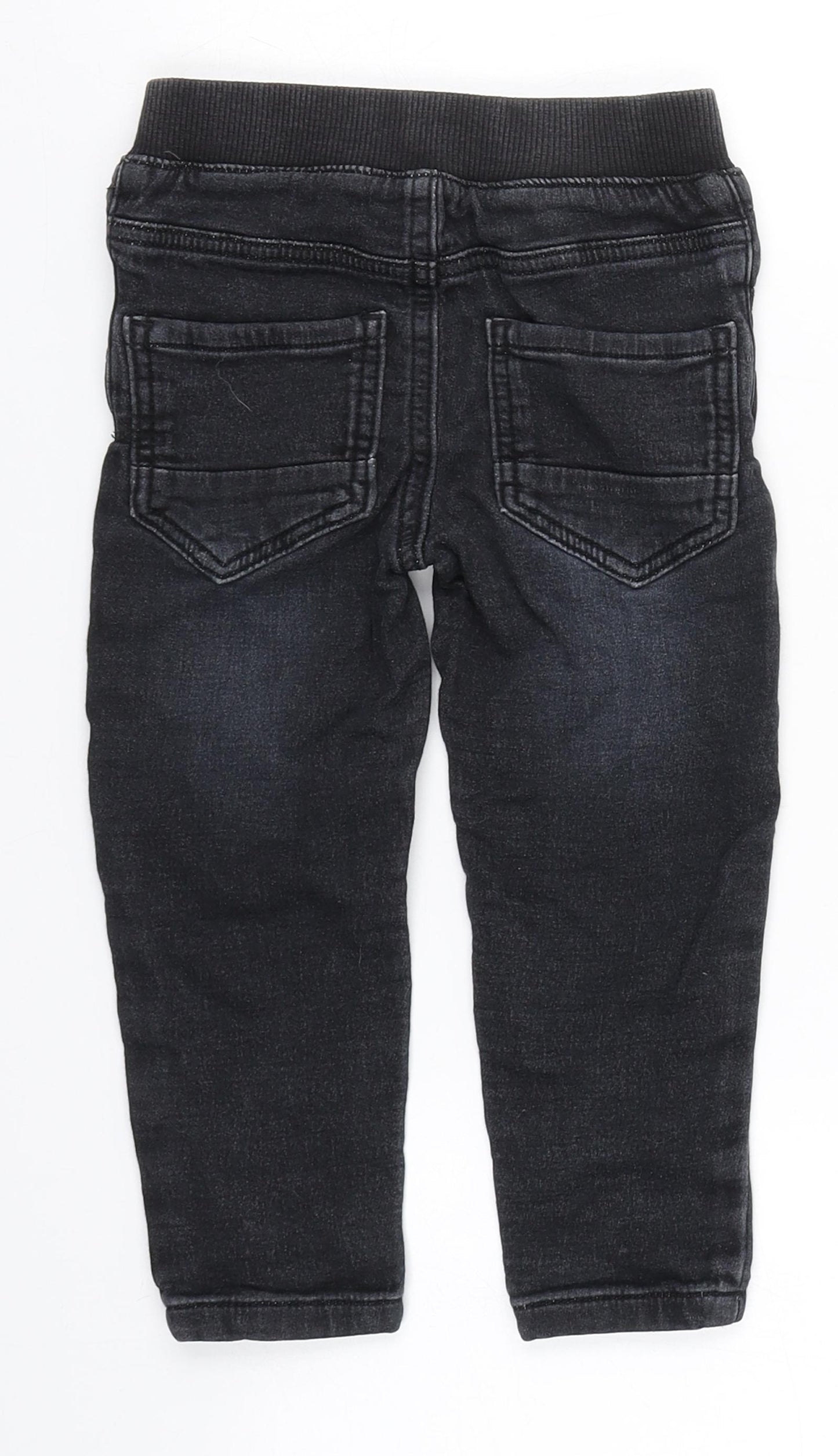 Nutmeg Baby Grey  Cotton Jogger Jeans Size 18-24 Months