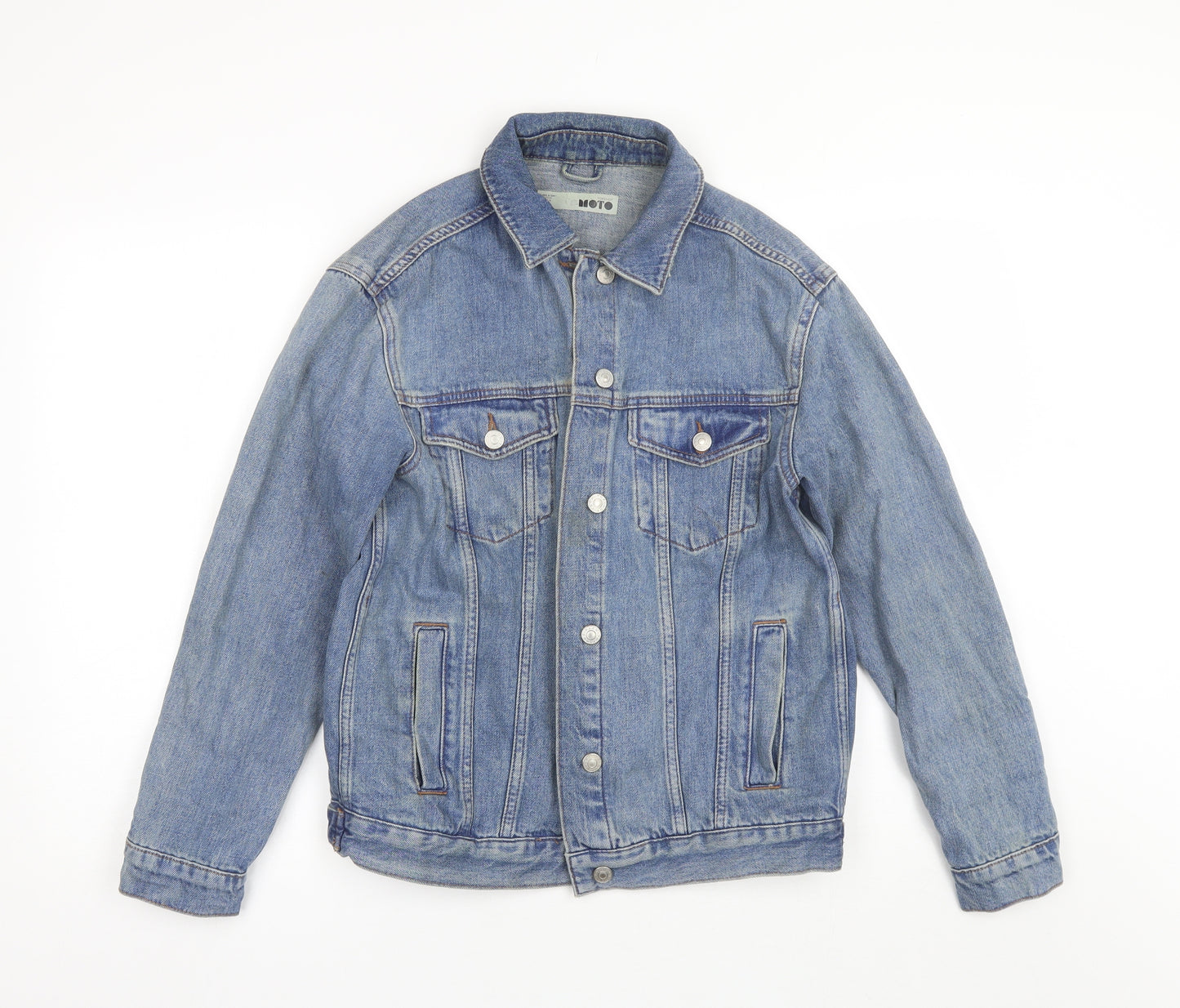 Topshop Womens Blue   Jacket  Size 8