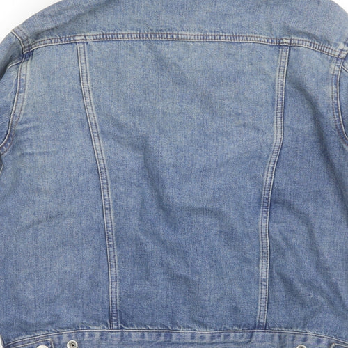 Topshop Womens Blue   Jacket  Size 8