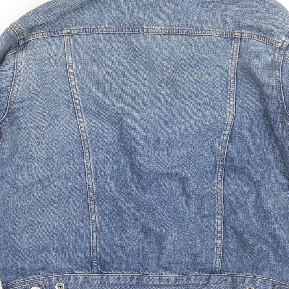 Topshop Womens Blue   Jacket  Size 8