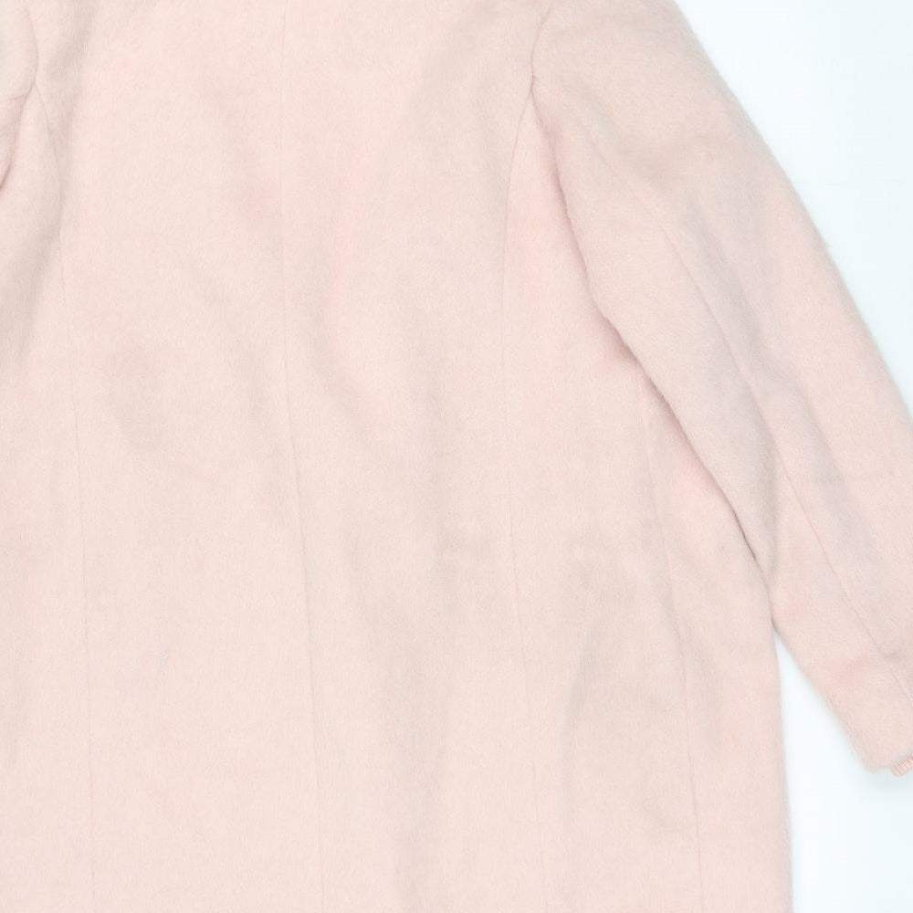 Atmosphere Womens Pink   Pea Coat Jacket Size 14
