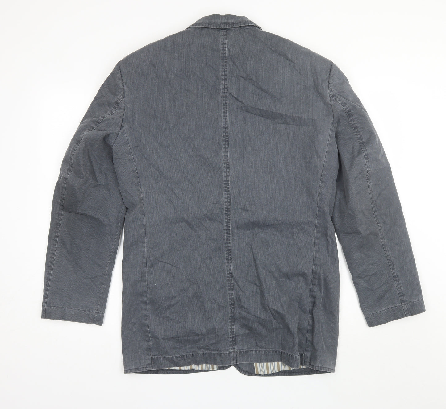 Frank Eden Mens Grey   Jacket Blazer Size 38