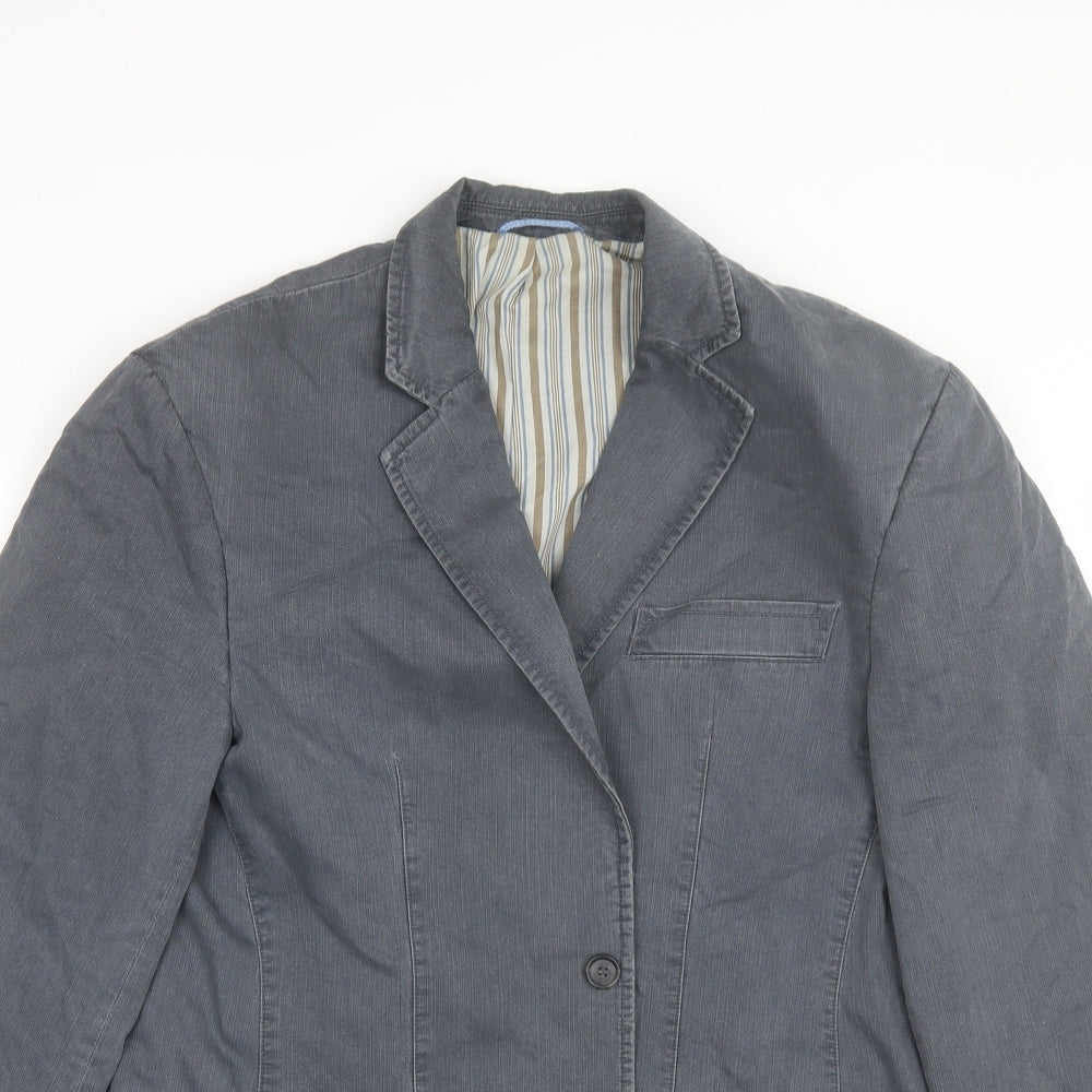 Frank Eden Mens Grey   Jacket Blazer Size 38