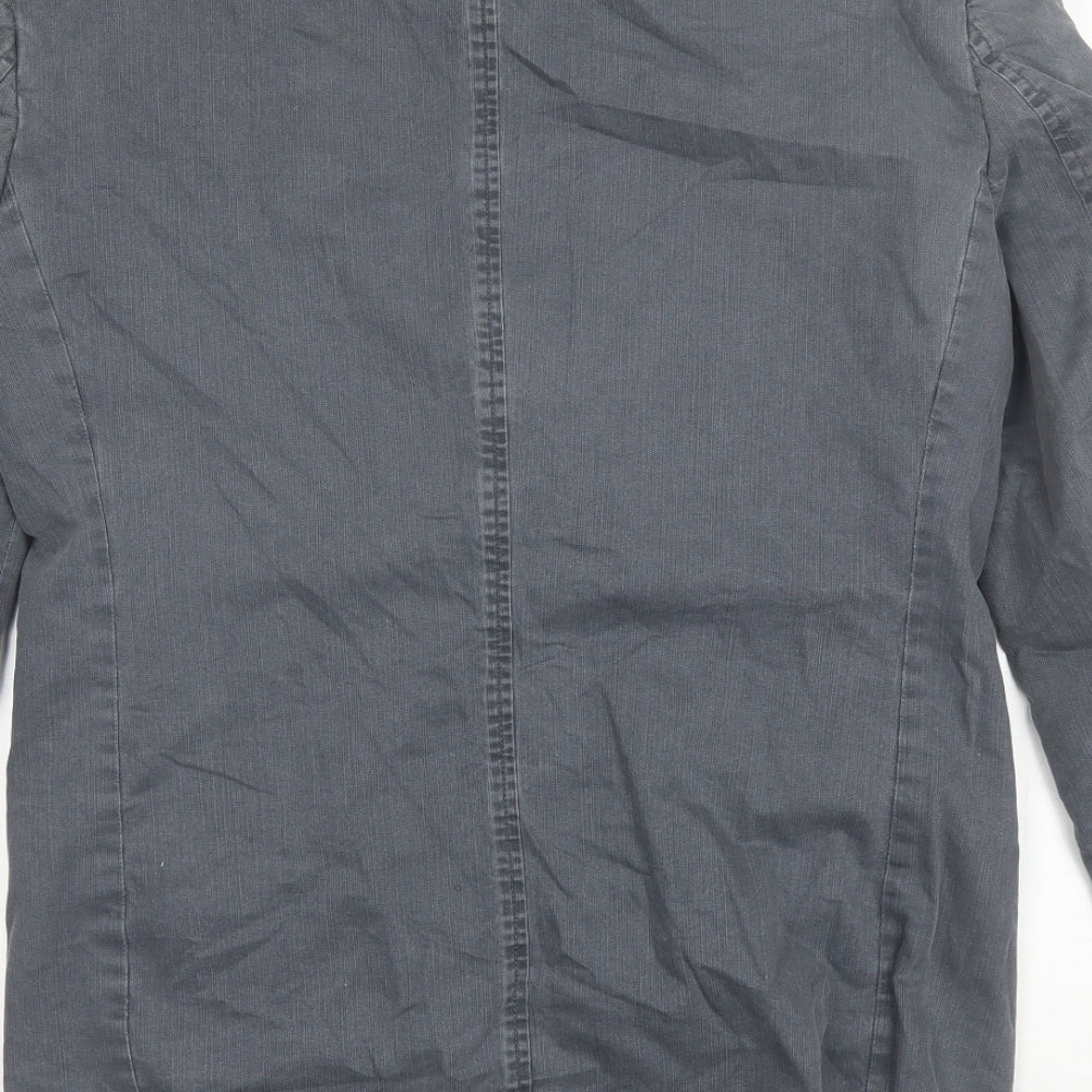 Frank Eden Mens Grey   Jacket Blazer Size 38
