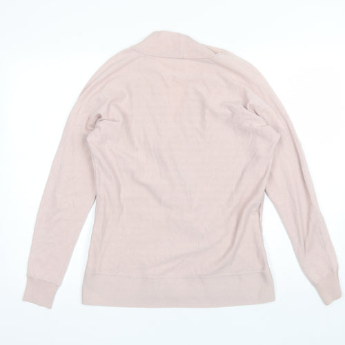 The White Company Womens Pink V-Neck  Wool Pullover Jumper Size 10