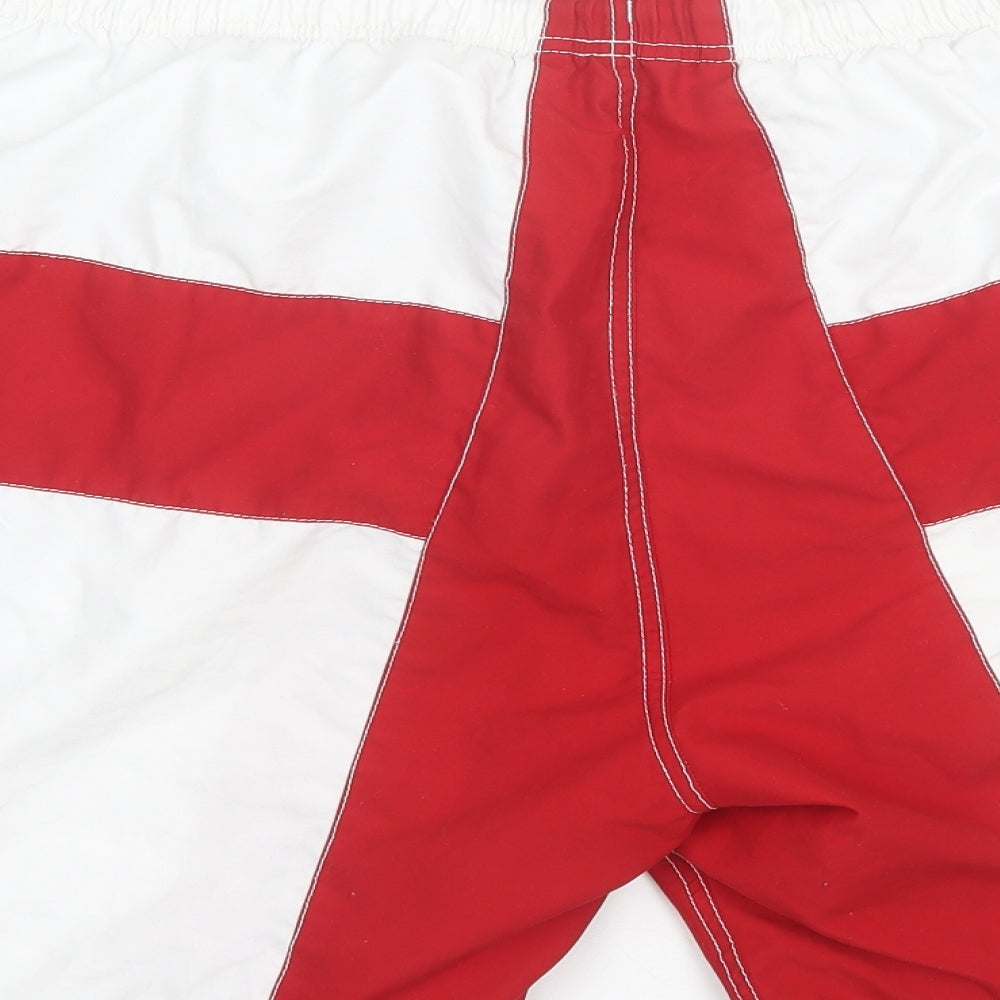 F&F Mens White  Polyester Bermuda Shorts Size 2XL L7 in Regular