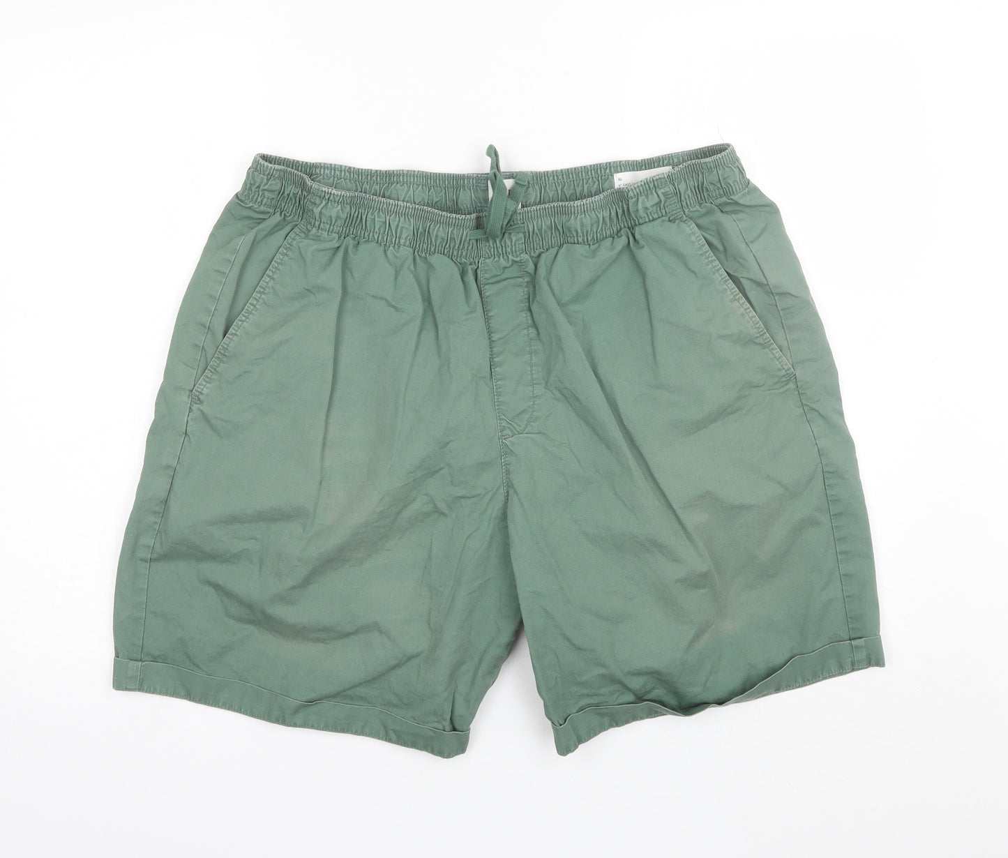 Gap Mens Green  Cotton Bermuda Shorts Size XL L8 in Regular