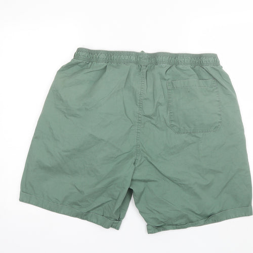 Gap Mens Green  Cotton Bermuda Shorts Size XL L8 in Regular