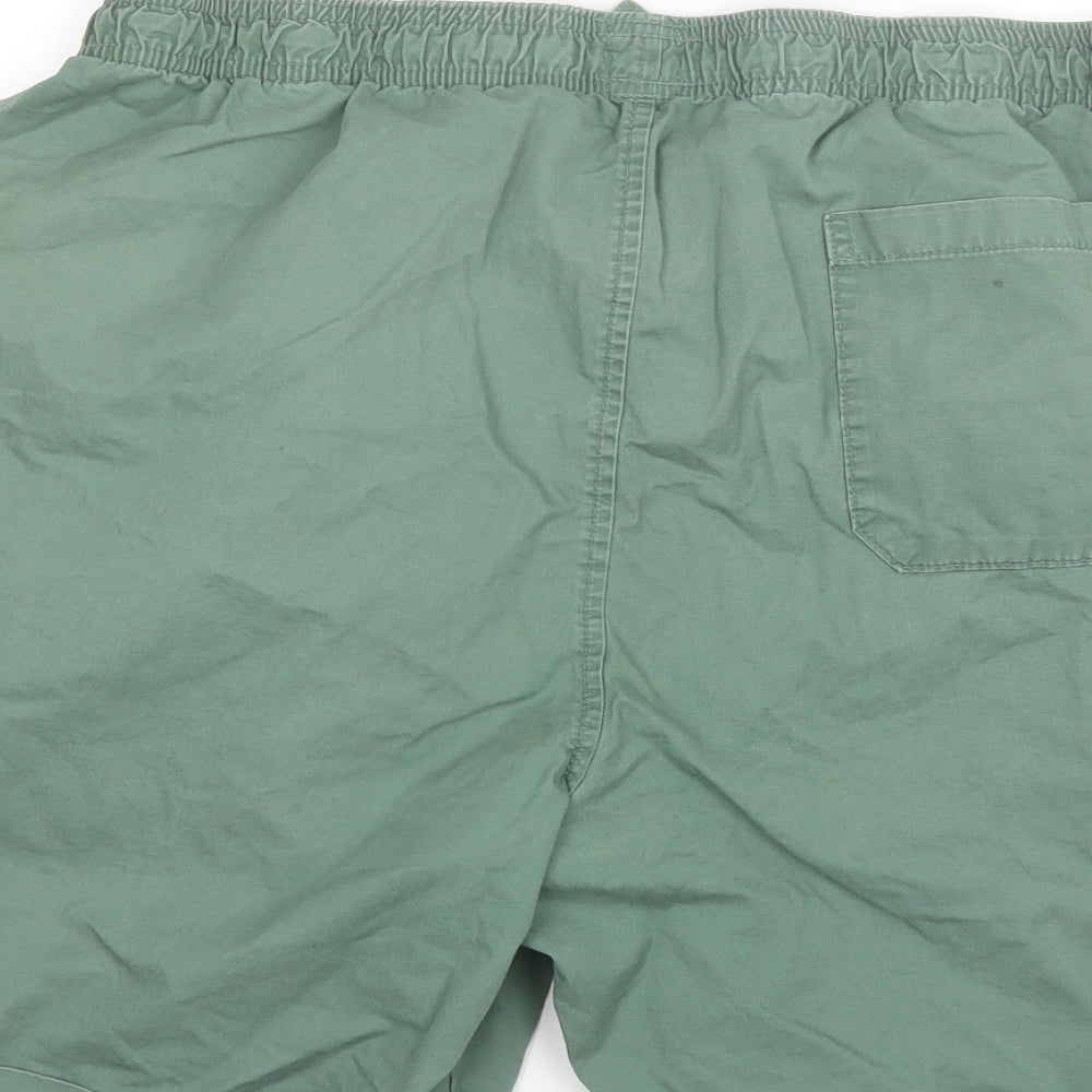 Gap Mens Green  Cotton Bermuda Shorts Size XL L8 in Regular