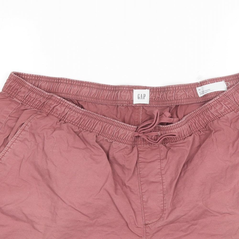 Gap Mens Red  Cotton Bermuda Shorts Size XL L8 in Regular
